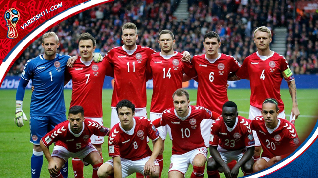 لیست اولیه دانمارک برای حضور در جام جهانی اعلام شد
