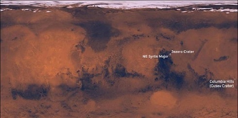 انتخاب ۳ محل حفاری مریخ برای ماموریت مارس ۲۰۲۰ ناسا