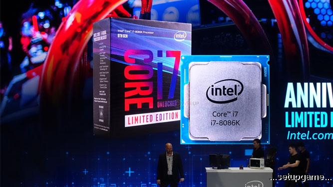 اینتل Core i7-8086K را معرفی کرد؛ سریع‌ترین پردازنده دنیا تا به امروز! 
