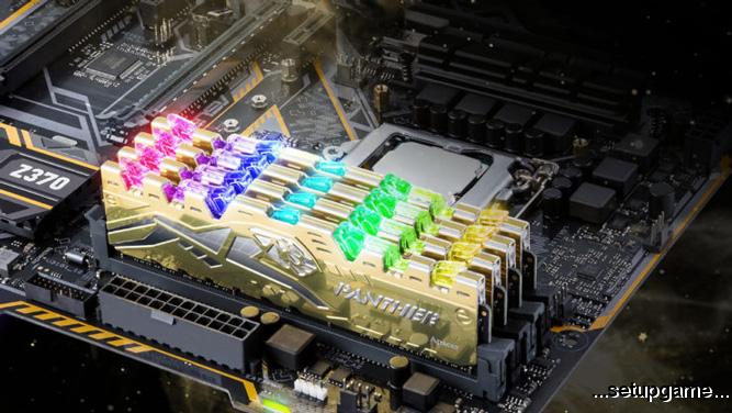  Apacer از حافظه های Panther Rage DDR4 RGB رونمایی کرد؛ زیباتر و پایدارتر از همیشه
