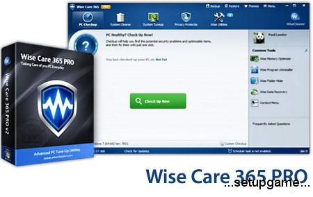 دانلود Wise Care 365 Pro v4.89 Build 471 - نرم افزار بهینه سازی ویندوز