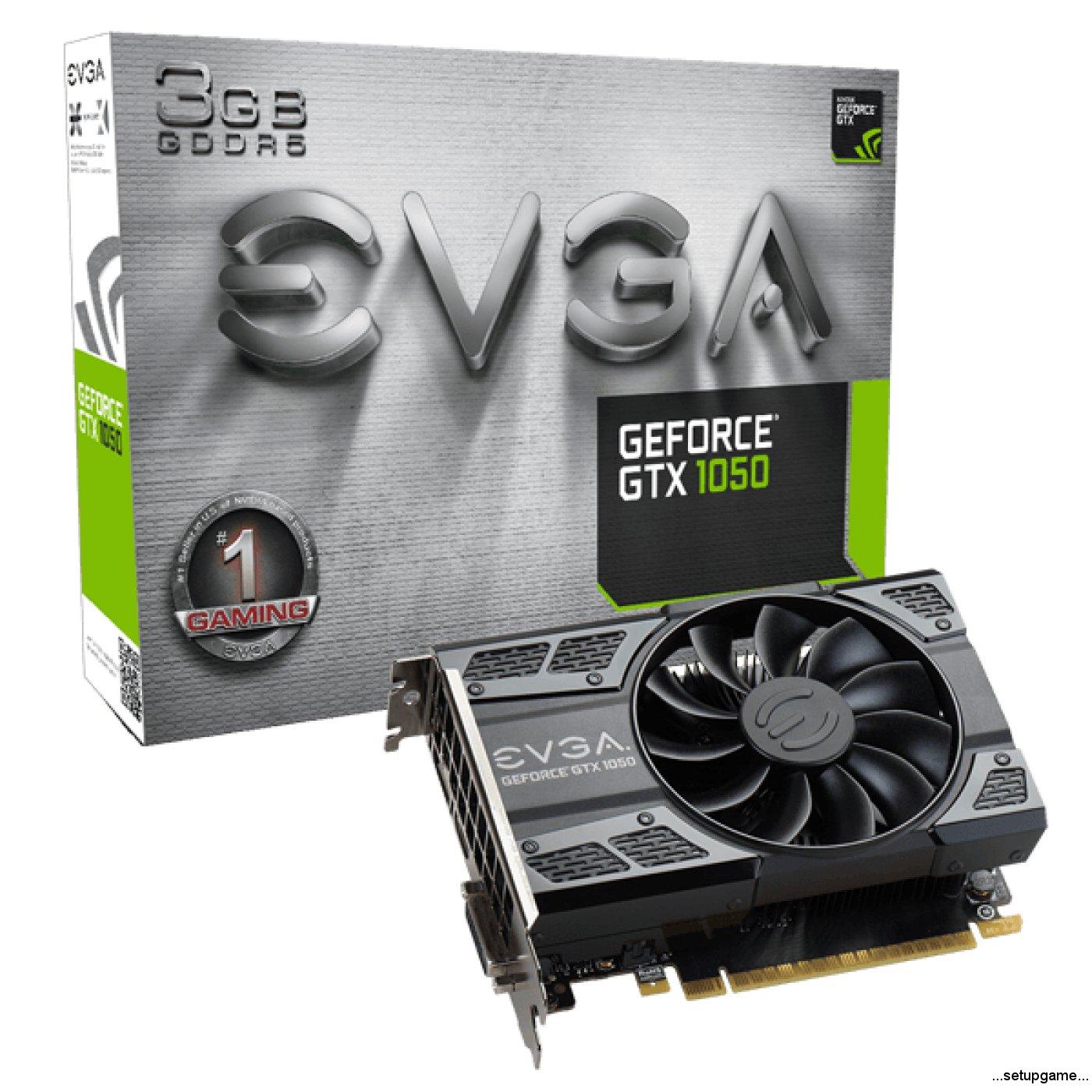 EVGA با کارت گرافیک های خوش قیمت GeForce GTX 1050 3 GB آمده است