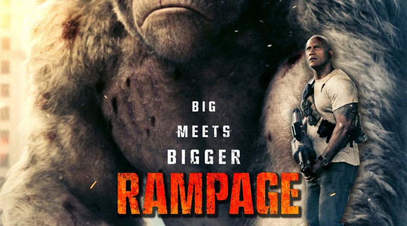 دانلود فیلم Rampage 2018 رمپیج با دوبله فارسی 