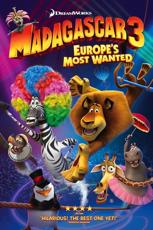 دانلود انیمیشن ماداگاسکار 3 با دوبله فارسی