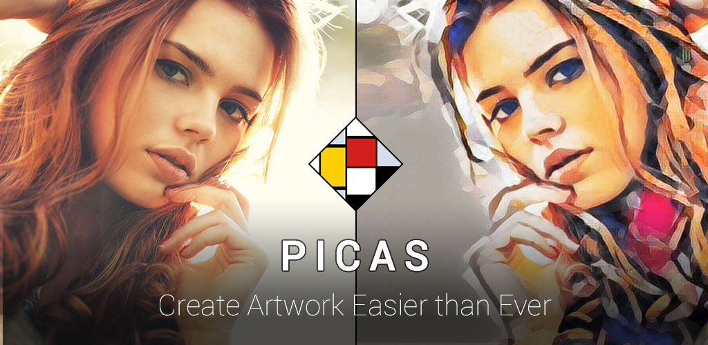 دانلود Picas - Art Photo Filter, Picture Filter - برنامه ویرایش هنری تصاویر برای اندروید