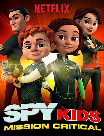 دانلود دوبله فارسی انیمیشن بچه های جاسوس Spy Kids: Mission Critical 2018