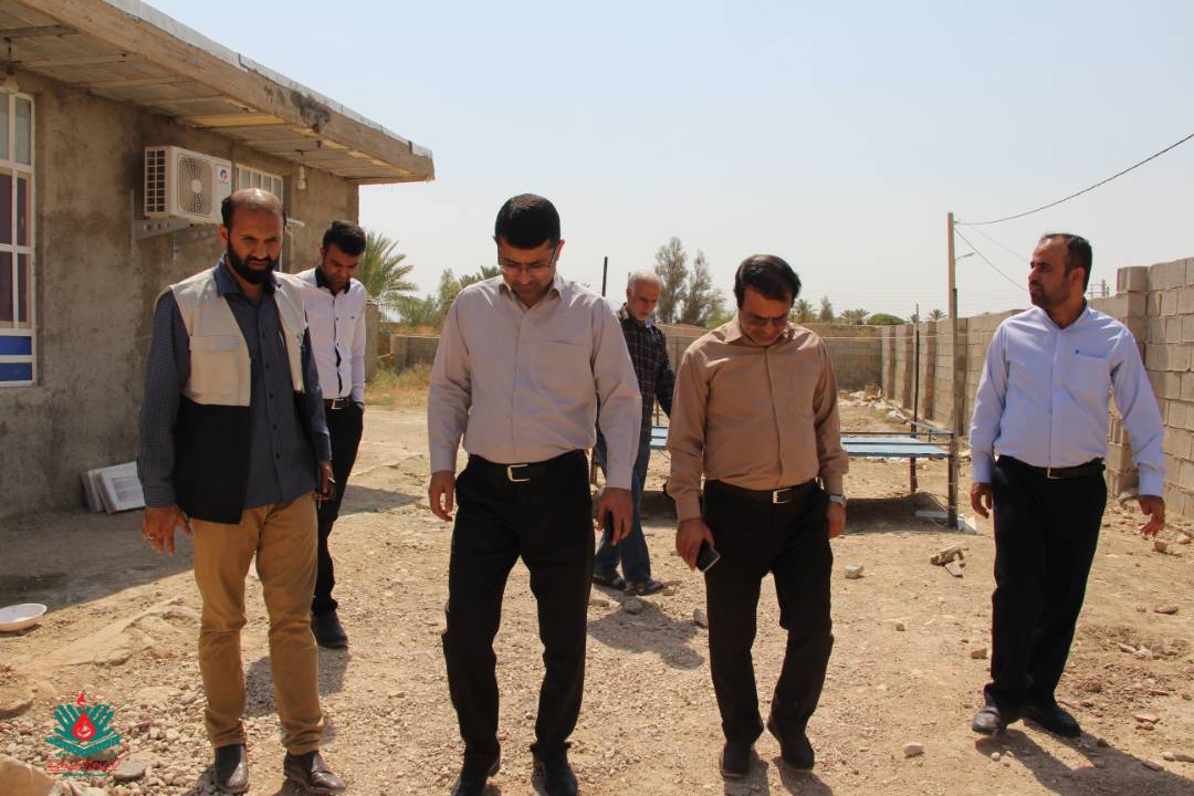 بازدید رئیس دانشگاه علمی کاربردی و مسئول ناحیه بسیج دانشجویی استان از فعالیتهای جهادگران بوشهری