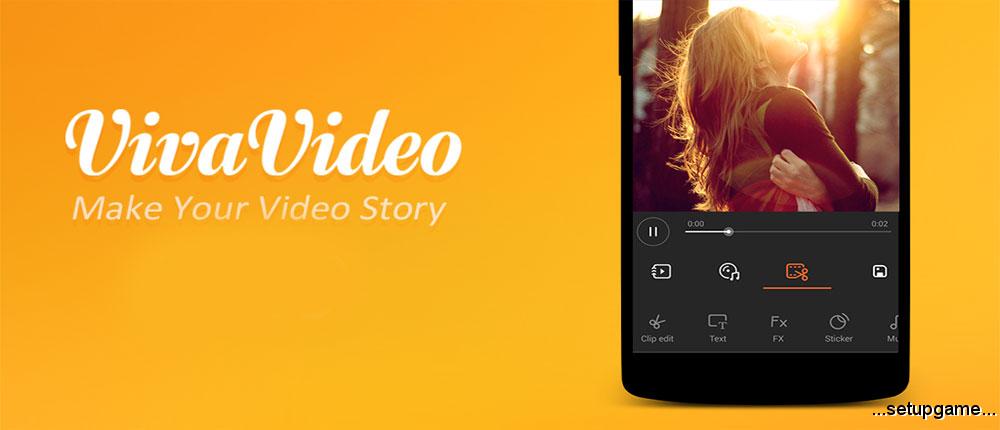 دانلود VivaVideo Pro: Video Editor 5.8.4 - بهترین برنامه دوربین فیلمبرداری اندروید 