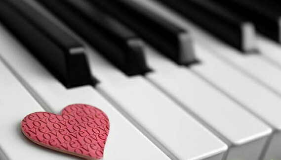 پیانو قلب