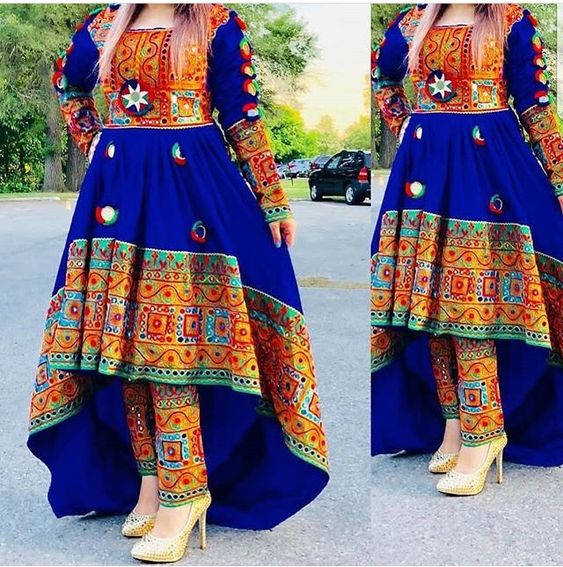 مدل لباس زنانه افغانی