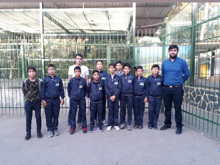 اردوی سیاحتی و زیارتی بازیکنان منتخب باشگاه تخصصی والیبال ثامن فاروج به مشهد مقدس رده سنی مینی والیبال