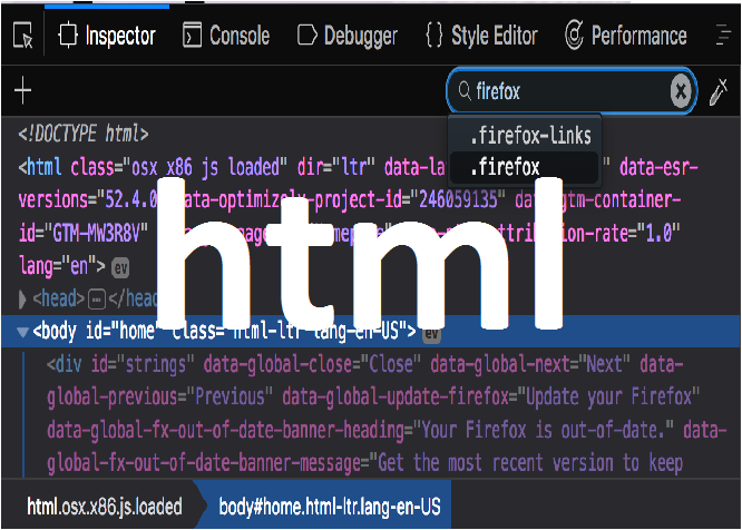 یادگیری زبان html
