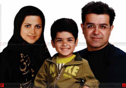 عکس خانوادگی و خصوصی کمند امیر سلیمانی و همسر و پسرش