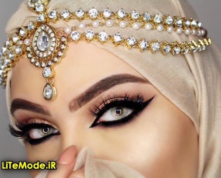 مدل آرایش چشم خلیجی 2019,آرایش چشم