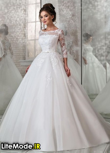 مدل لباس عروس 2019 گیپور,  لباس عروس 2019 / کلکسیون لباس عروس سفید