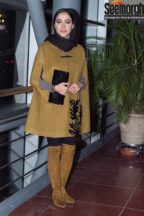 مدل مانتو بهاره کیان افشاری در جشنواره فجر 97 