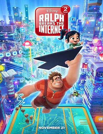 دانلود انیمیشن رالف خرابکار 2 2018 Ralph Breaks the Internet