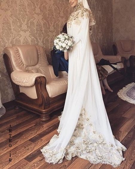 جدیدترین مدل لباس عروس پوشیده 2019