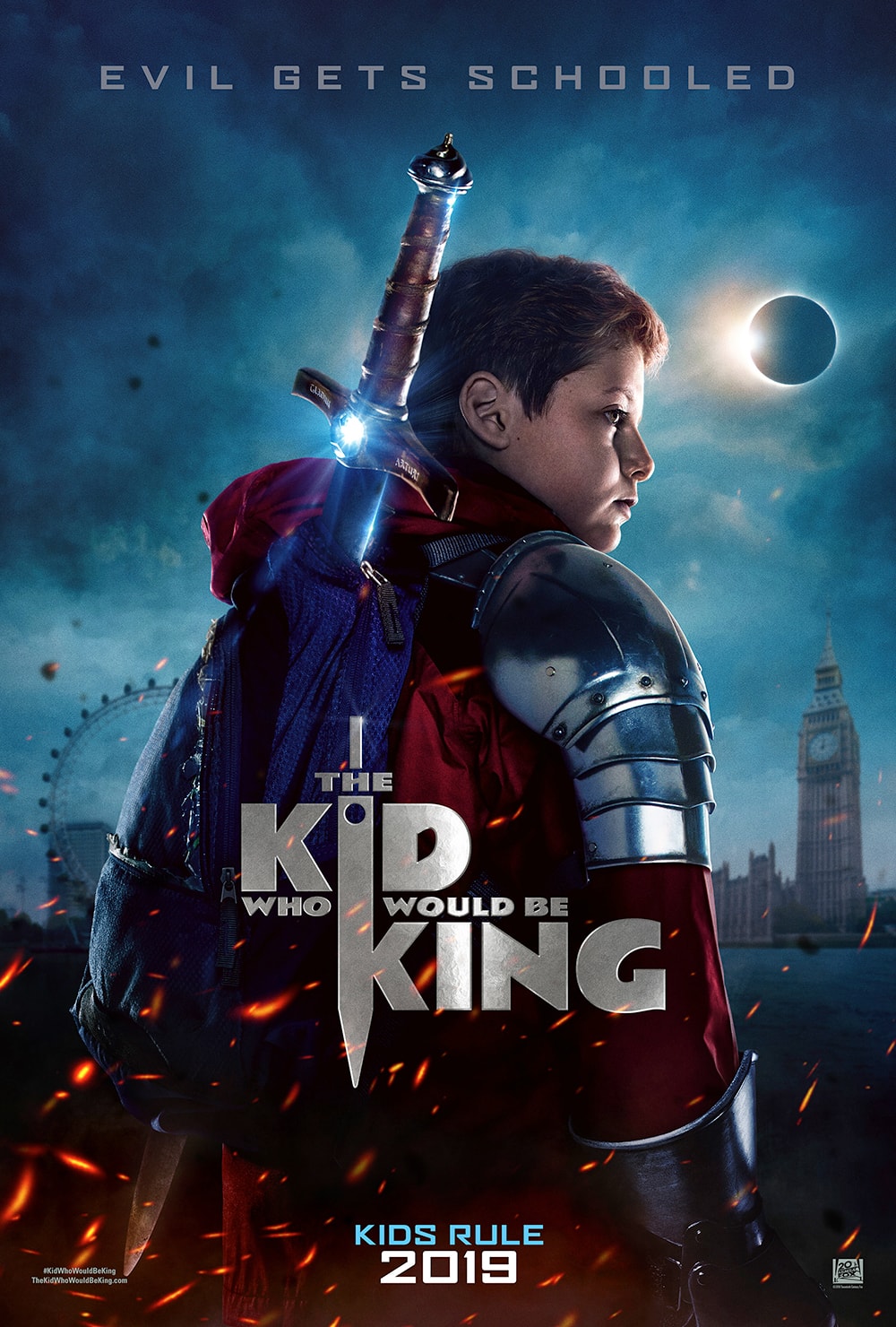 دانلود فیلم The Kid Who Would Be King 2019
