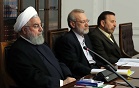 قهر روحانی در جلسه شورای عالی فضای مجازی