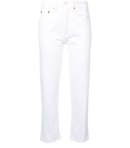 مدل شلوارهای جین سفید,شلوار جین سفید کلاسیک