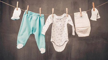 روش شست و شوی لباس نوزاد 