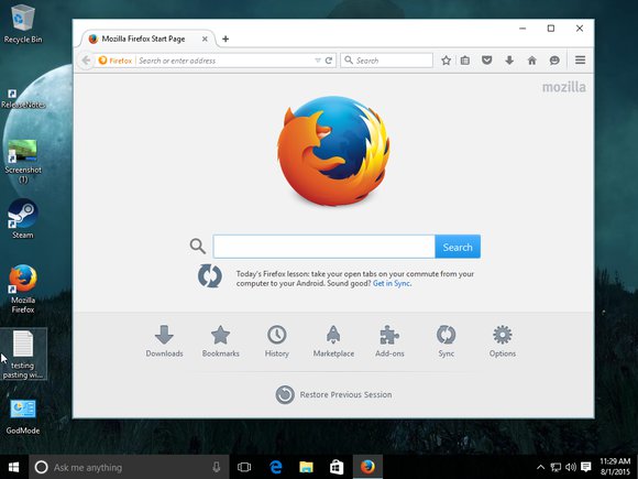 Firefox final version