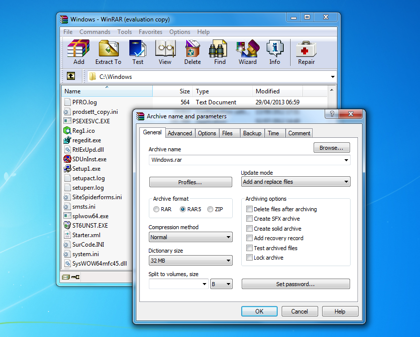 دانلود WinRAR برنامه فشرده ساز فایل برای ویندوز