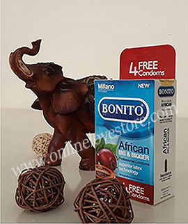 کاندوم african | کاندوم بزرگ کننده آفریقایی بونیتو