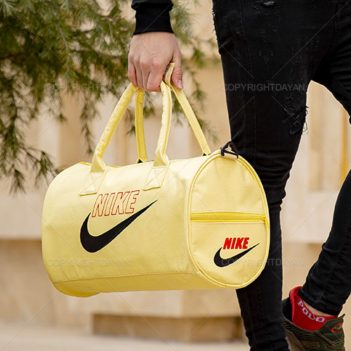 ساک ورزشی نایکی Nike مدل N8814 رنگبندی زرد