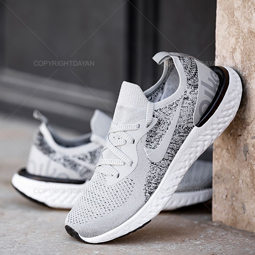 کفش مردانه نایکی Nike مدل Q8951 کف دوخت خاکستری