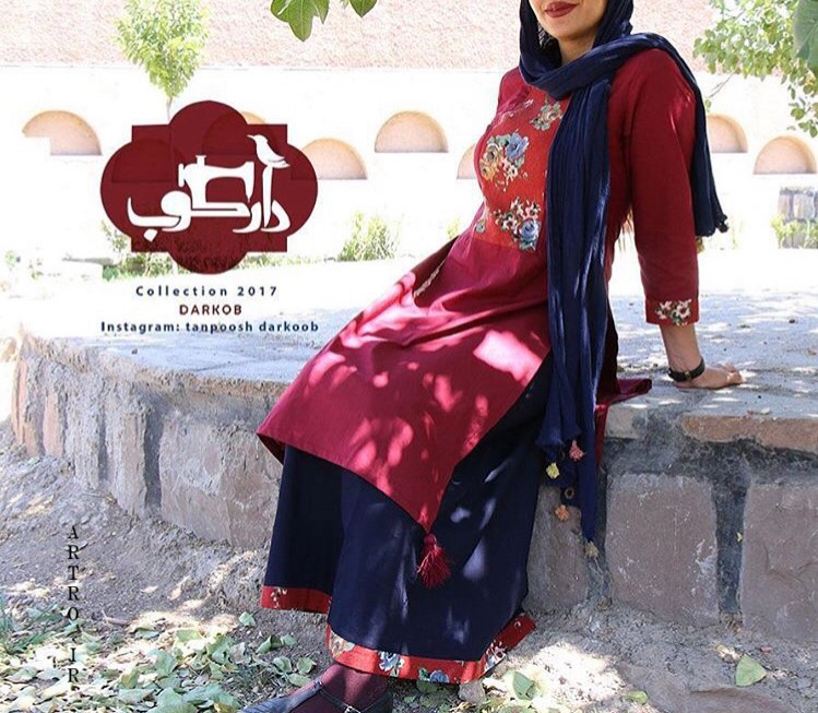  مدل مانتو سنتی ایرانی بلند 