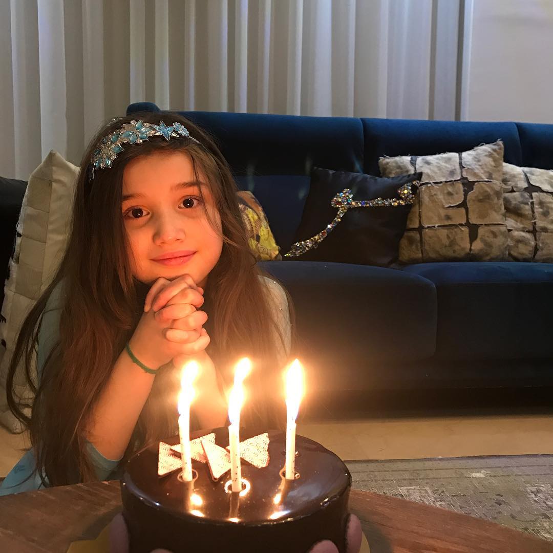 جشن تولد ۸ سالگی بارانا دختر بنیامین بهادری + عکس