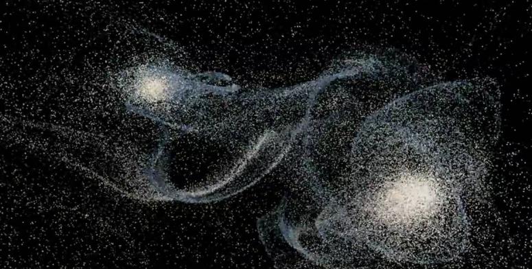 کهکشان آندرومدا و راه شیری 