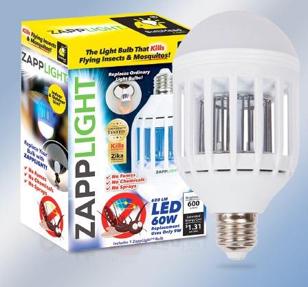 لامپ حشره کش برقی مدل زپ لایت - Zapp Light LED 60W