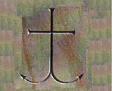نشانه صلیب لنگر در گنج یابی 09100061386