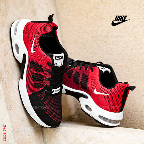 کفش مردانه قرمز ومشکی Nike 