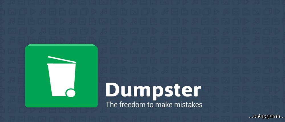 دانلود Dumpster Premium 2.24.322.0897 - برنامه کاربردی سطل زباله آندروید ! 