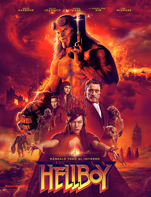 دانلود رایگان فیلم پسر جهنمی ۳ با دوبله فارسی Hellboy 2019 BluRay 