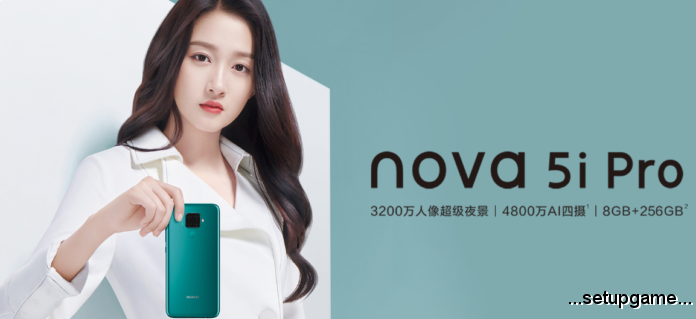 هواوی Nova 5i Pro به صورت رسمی معرفی شد؛ دوربین چهارگانه، پردازنده Kirin 810 و باتری 4000 میلی‌آمپرساعتی 