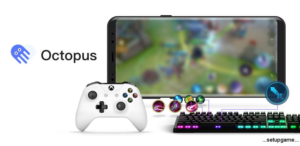 دانلود Octopus – Play games with gamepad,mouse,keyboard 5.5.5 – برنامه بازی با گیم پد، موس و کیبورد در اندروید!