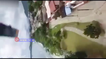 لحظه سقوط بالگرد از زاویه دید سرنشینان در برزیل
