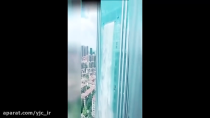 ساخت یک آبشار عجیب و خارق العاده در چین