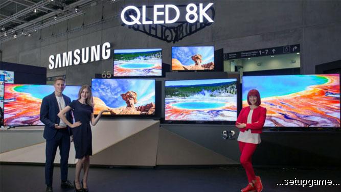 سامسونگ تلویزیون 55 اینچی QLED 8K معرفی کرد 