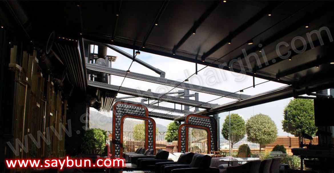 سقف برقی رستوران روبل
