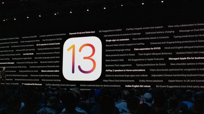 آپدیت iOS 13 منتشر شد؛ حالت تاریک بزرگ‌ترین ویژگی جدید
