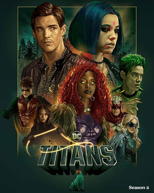 دانلود رایگان فصل دوم سریال تایتان ها Titans Season 2 2019 WEB-DL