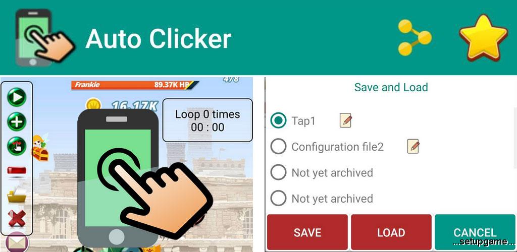 دانلود Auto Clicker pro – Tapping 3.1.6 – برنامه اتوماتیک کلیکر اندروید
