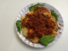 خوراک مرغ هندی