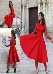 مدل لباس شب یلدا برای عروس ۹۸